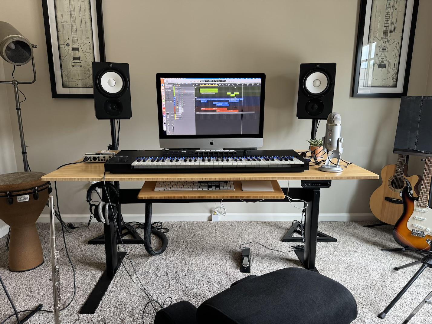 Nathan's studio room